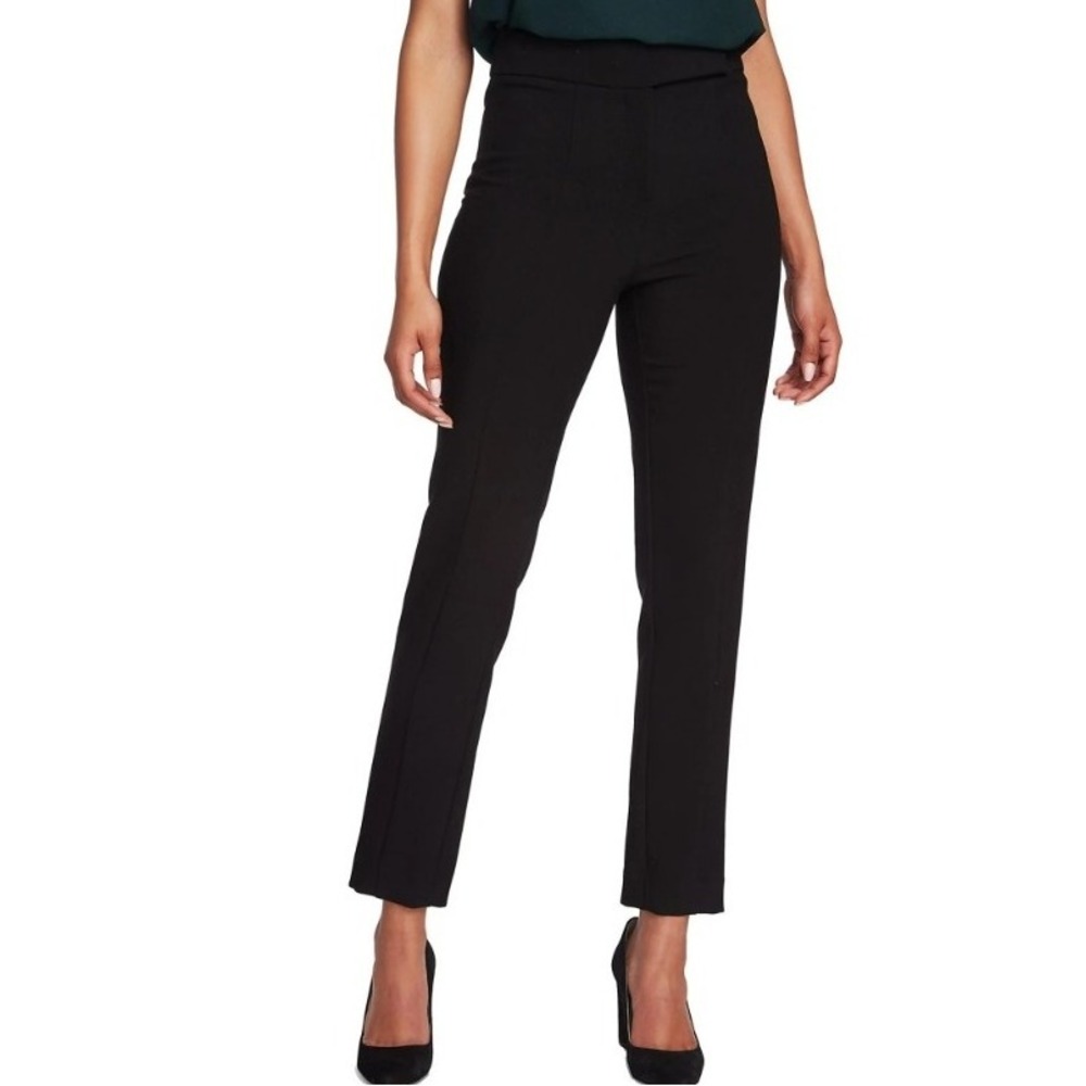 1. STATE Womens' Essentials Black High Waist Slim Fit Pants Size 8 NWT $89